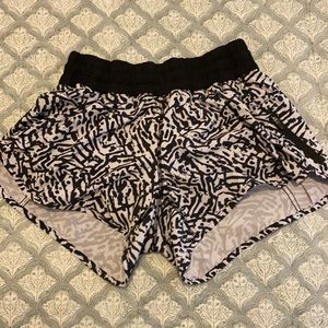 Rare zebra print lulu shorts